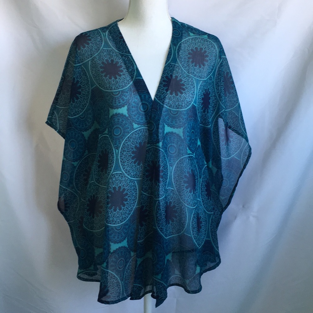 Blue Coverup